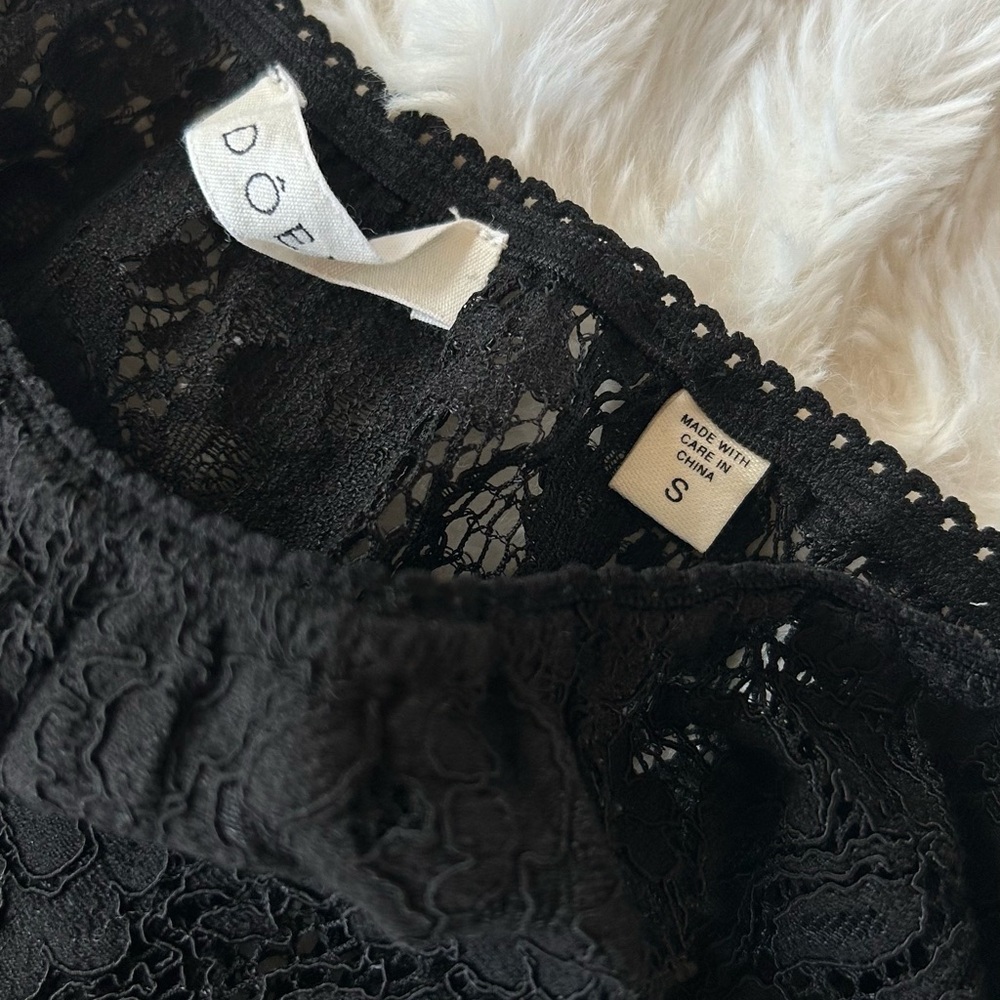 Doen Nandi Skirt in Daffodil Black - Picture 14 of 14